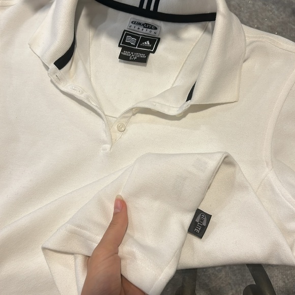 Adidas white polo - Picture 3 of 6